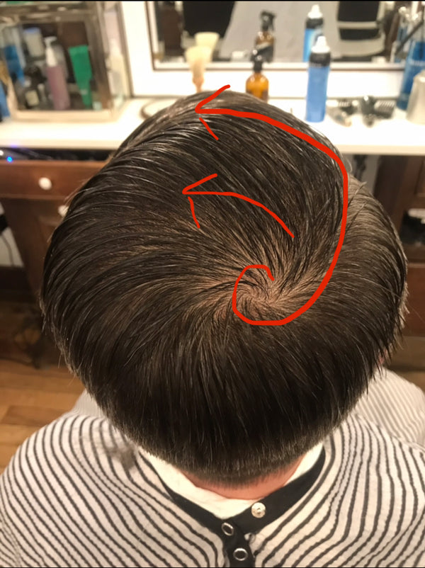 Use Your Cowlick to Determine Your Part