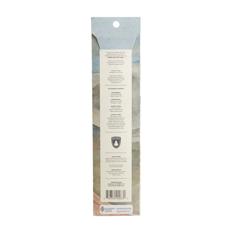 California Juniper Campfire Incense